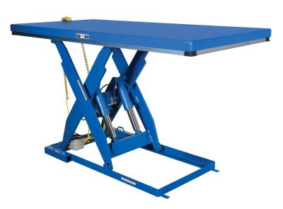 Vestil Electric Hydraulic Scissor Lift Table 2000 Lb Load 48" X 96"